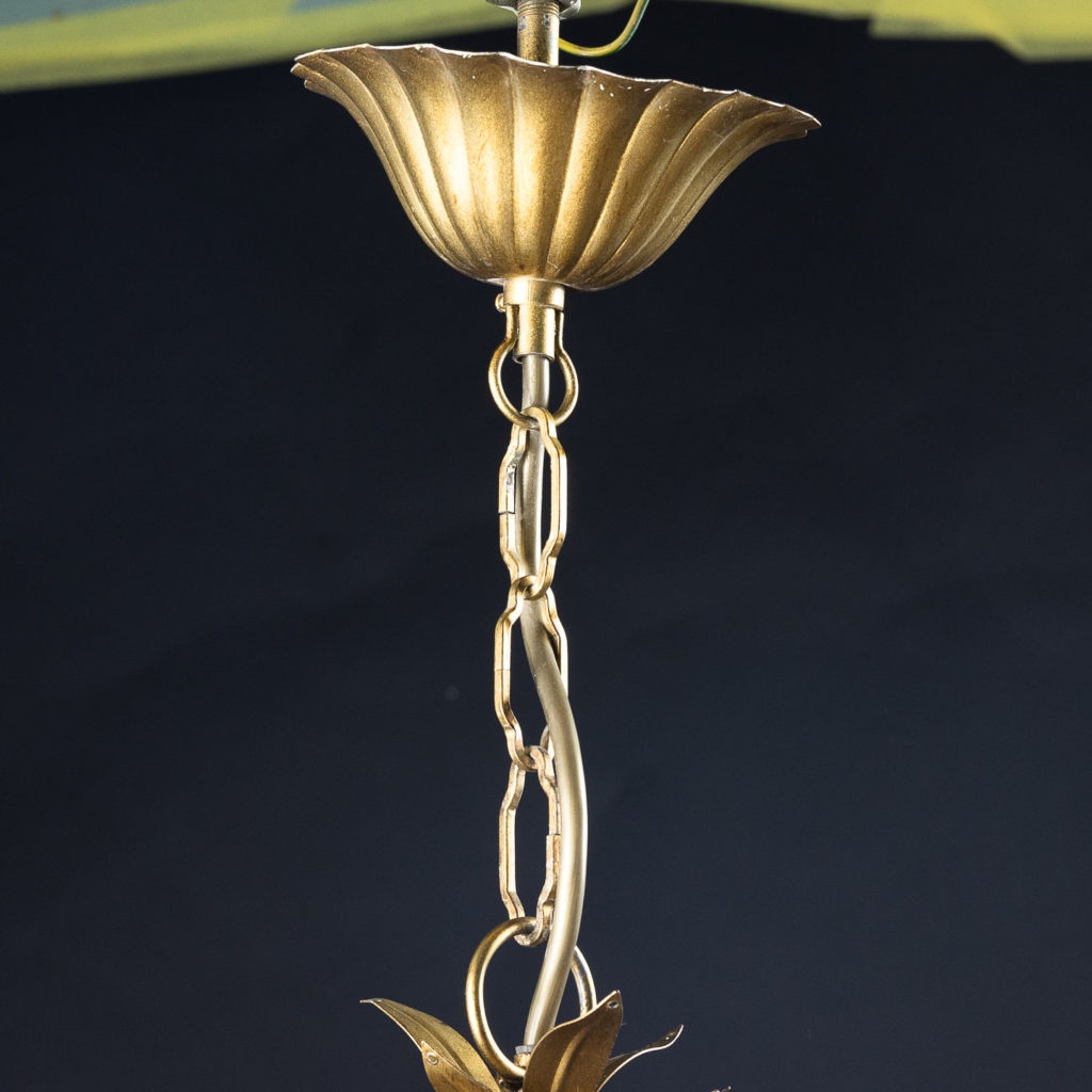 Six branch decorative metal chandelier-126877