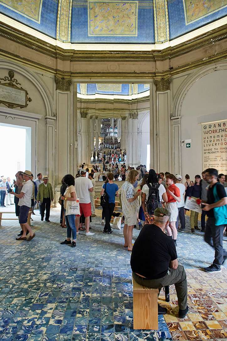 granby workshop assemble architecture tiles laid in venice biennale