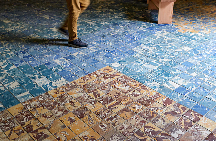 granby workshop assemble architecture tiles laid in venice biennale