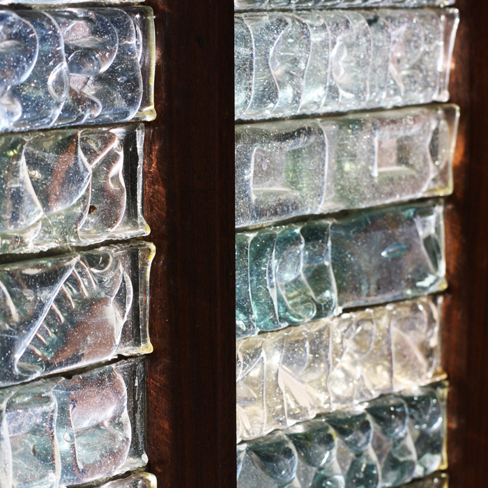 Whitefriars Glass wall