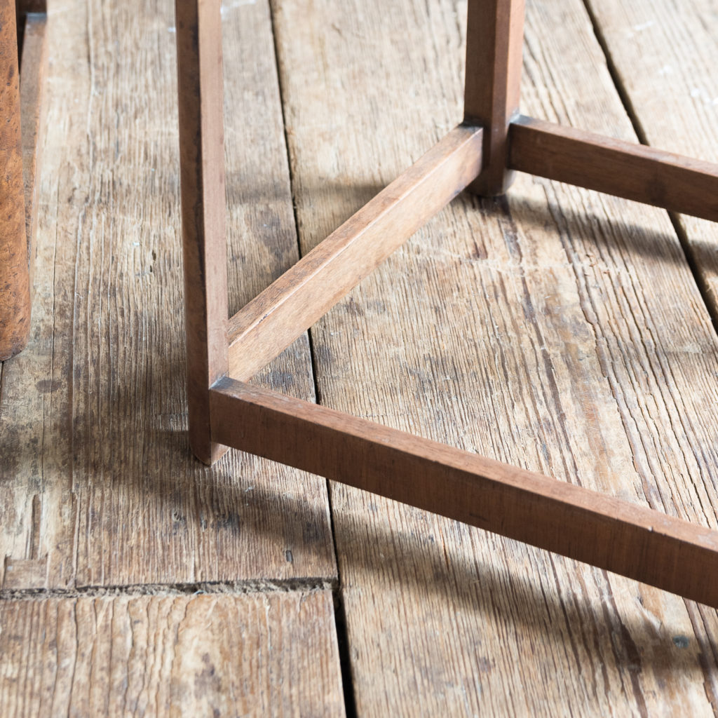 1930s walnut and burr walnut nest of tables,-127226