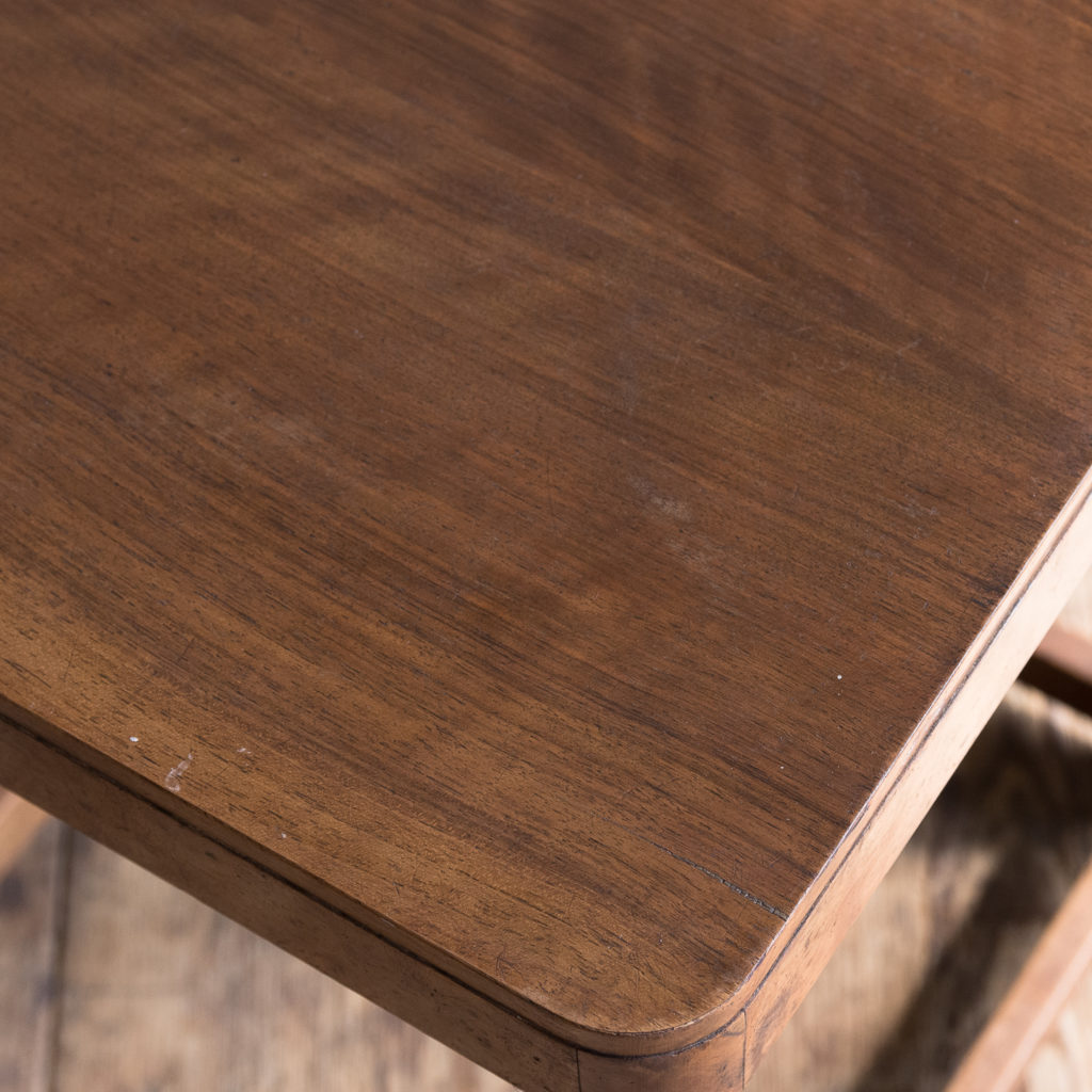 1930s walnut and burr walnut nest of tables,-127227