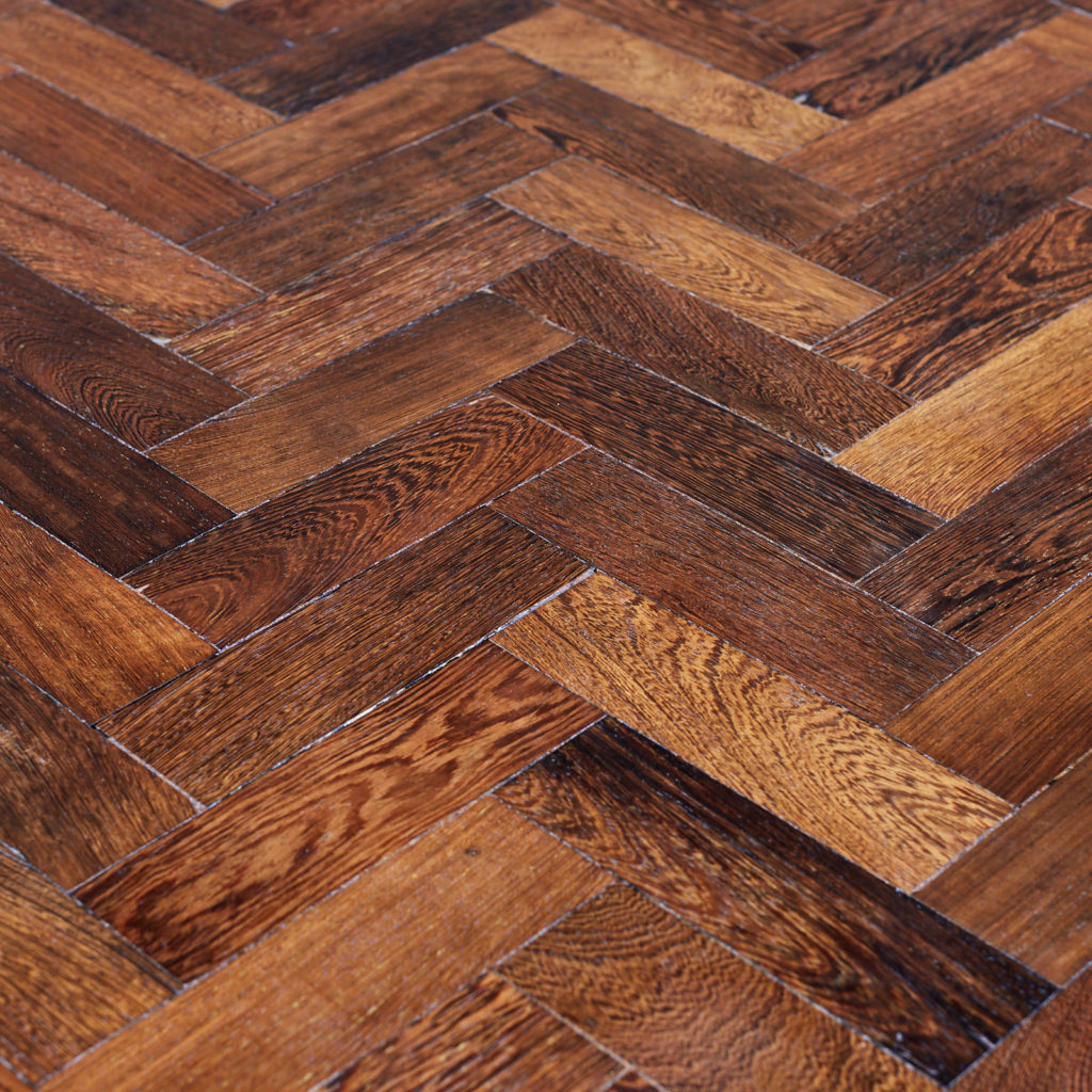 Reclaimed Panga Panga parquet block work surface,-127826