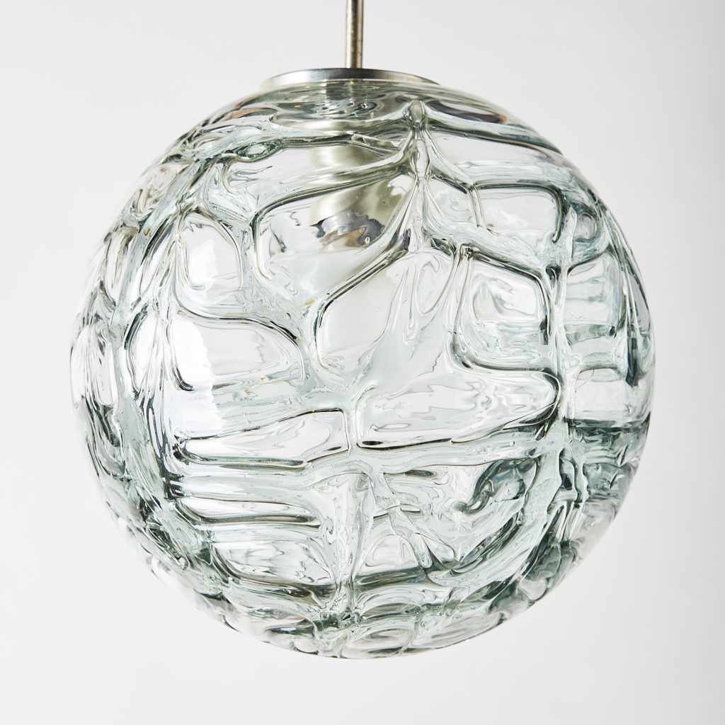 German moulded glass pendant,-128023