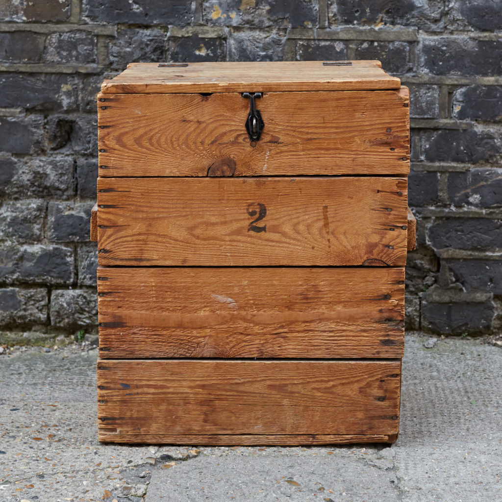 Reclaimed wooden crate,-0
