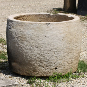 Large stone cistern