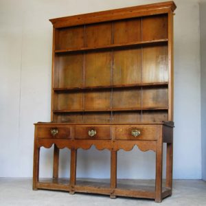 A small oak and deal potboard dresser-0