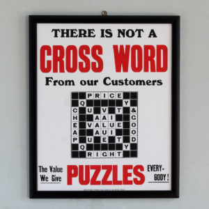 There is not a Cross Word from our Customers,
