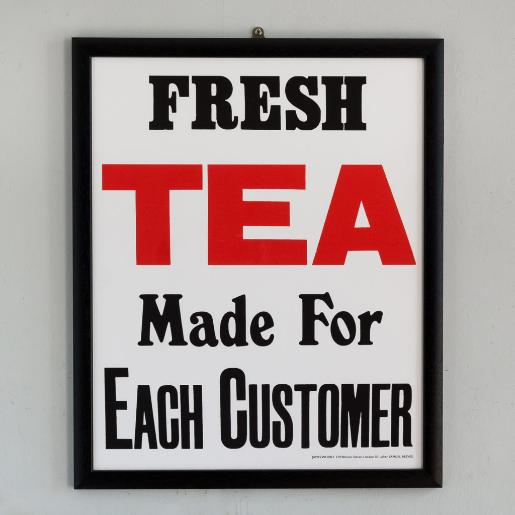 Fresh Tea made for each Customer