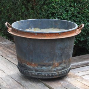 A nineteenth century riveted copper-0