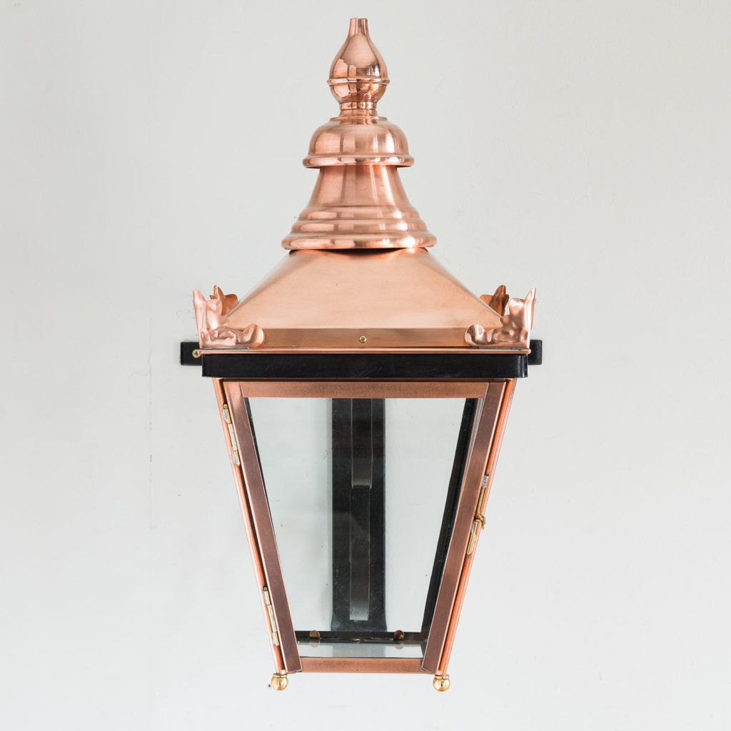 Victorian style copper Winsor lantern