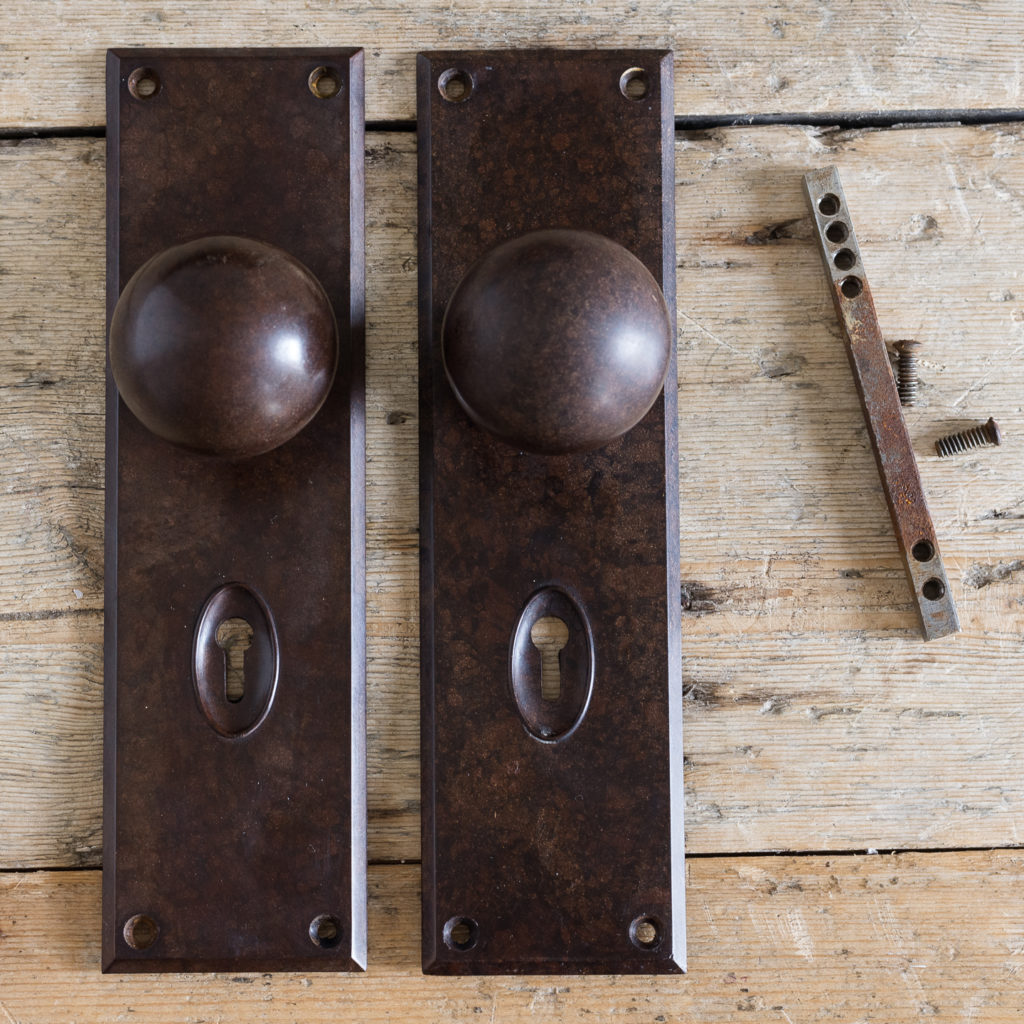 door plates with keyholes