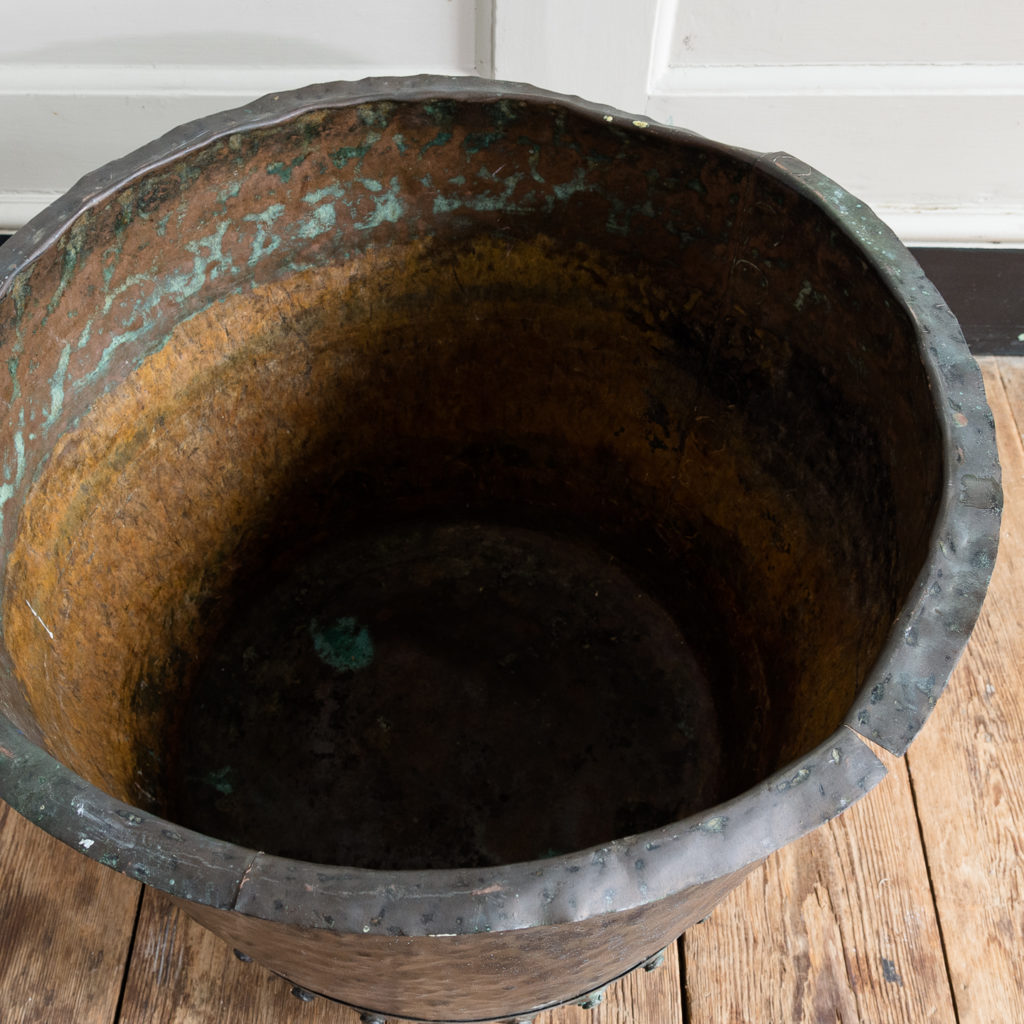 Nineteenth century copper vat,-130003