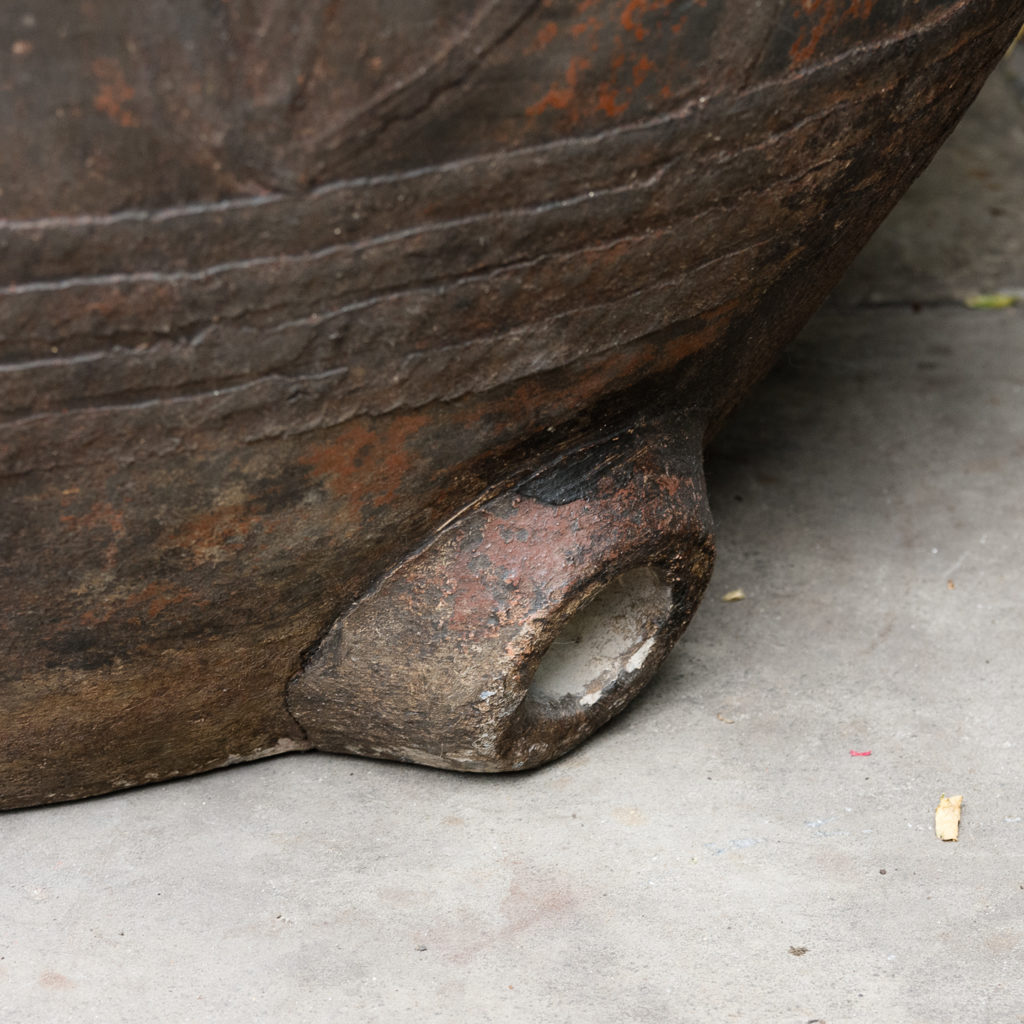 Large nineteenth century ironstone vat,-129979