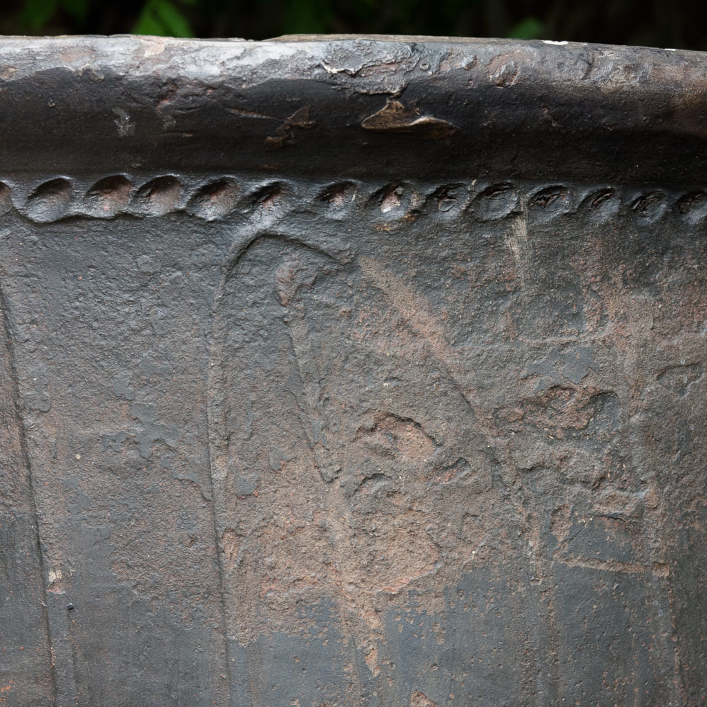 Large nineteenth century ironstone vat,-129982