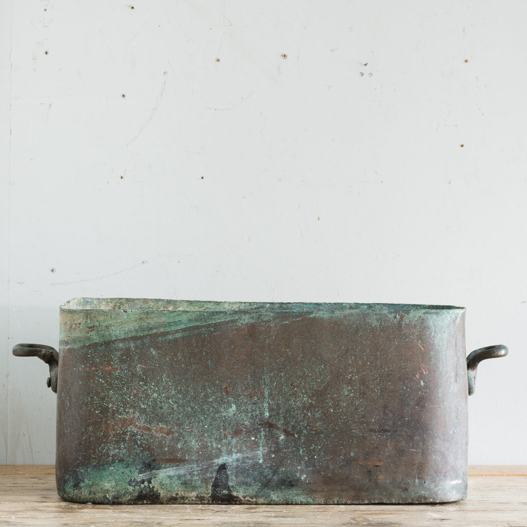 Nineteenth century copper cooking vessel,-129983