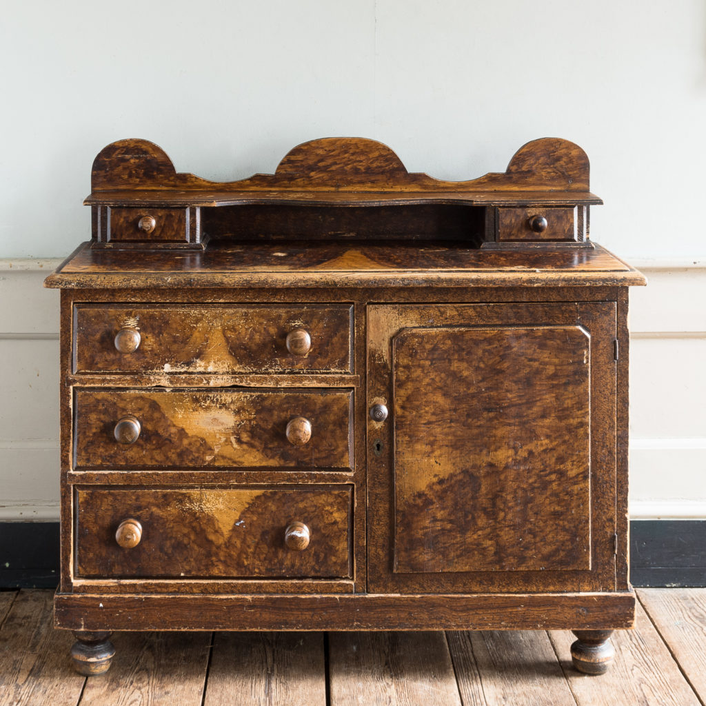 Scumble glazed Lincolnshire dresser,