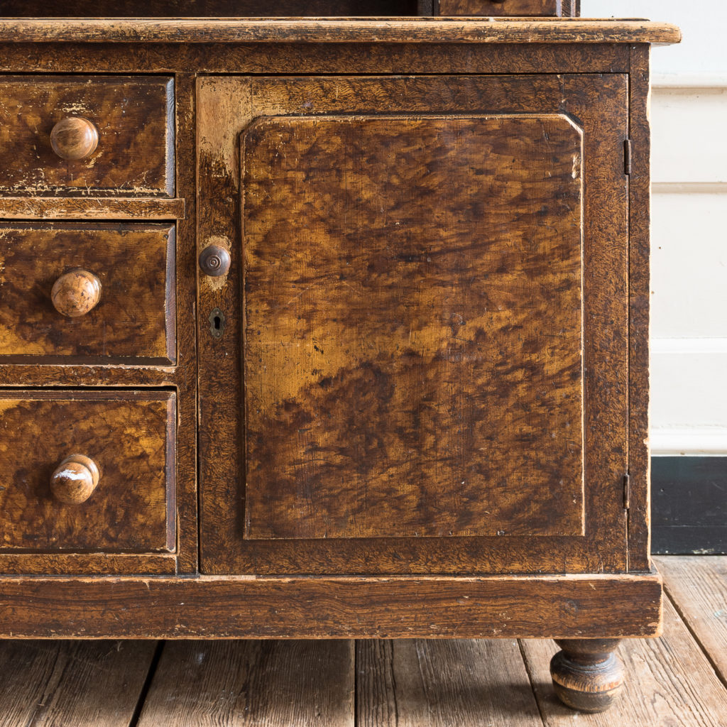 Scumble glazed Lincolnshire dresser,-129508