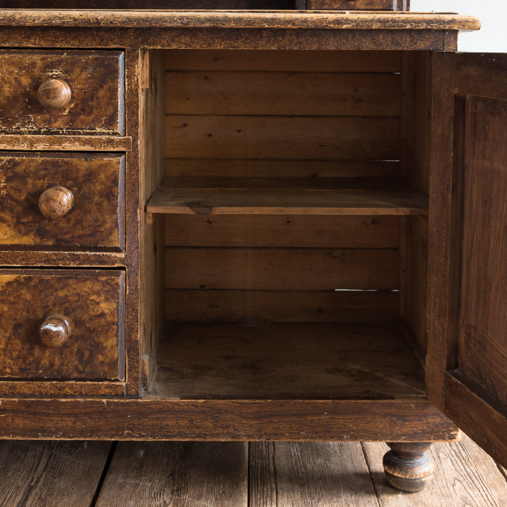 Scumble glazed Lincolnshire dresser,-129510