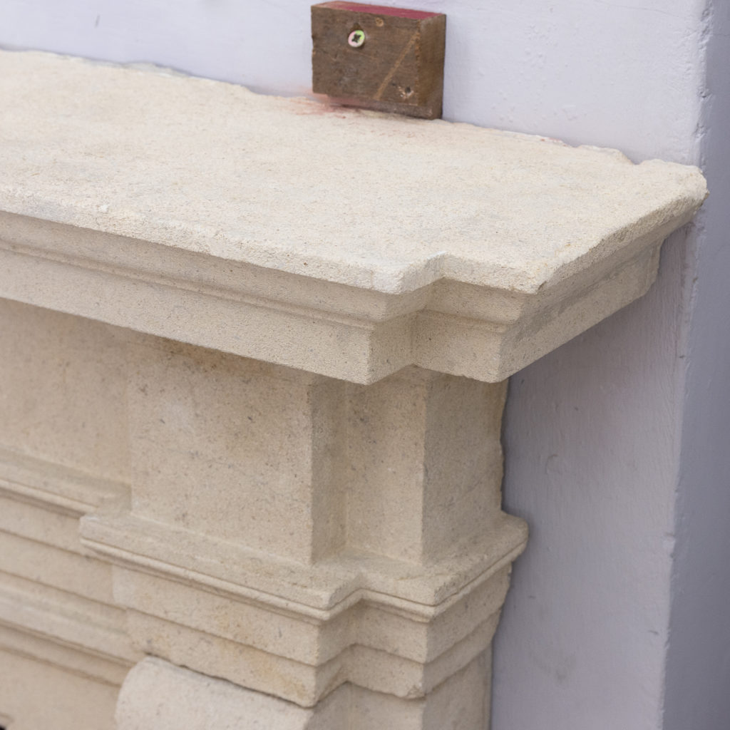 Early twentieth century Bathstone chimneypiece, -128854