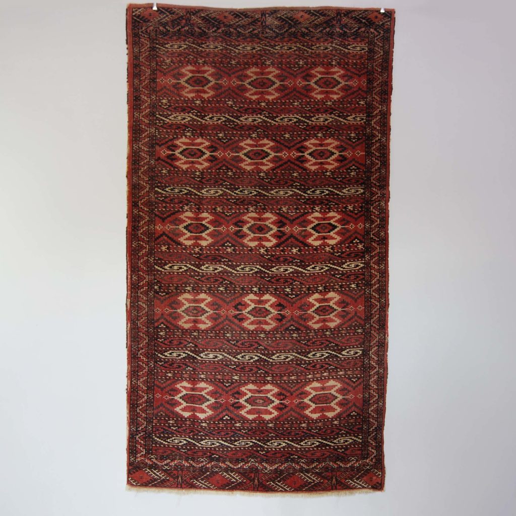 A Yomut Turkomen rug-0