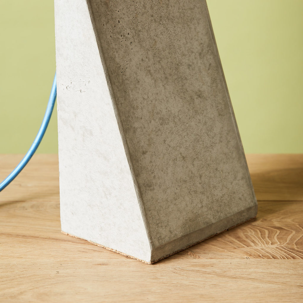 Brutalist style table lamp,-131315