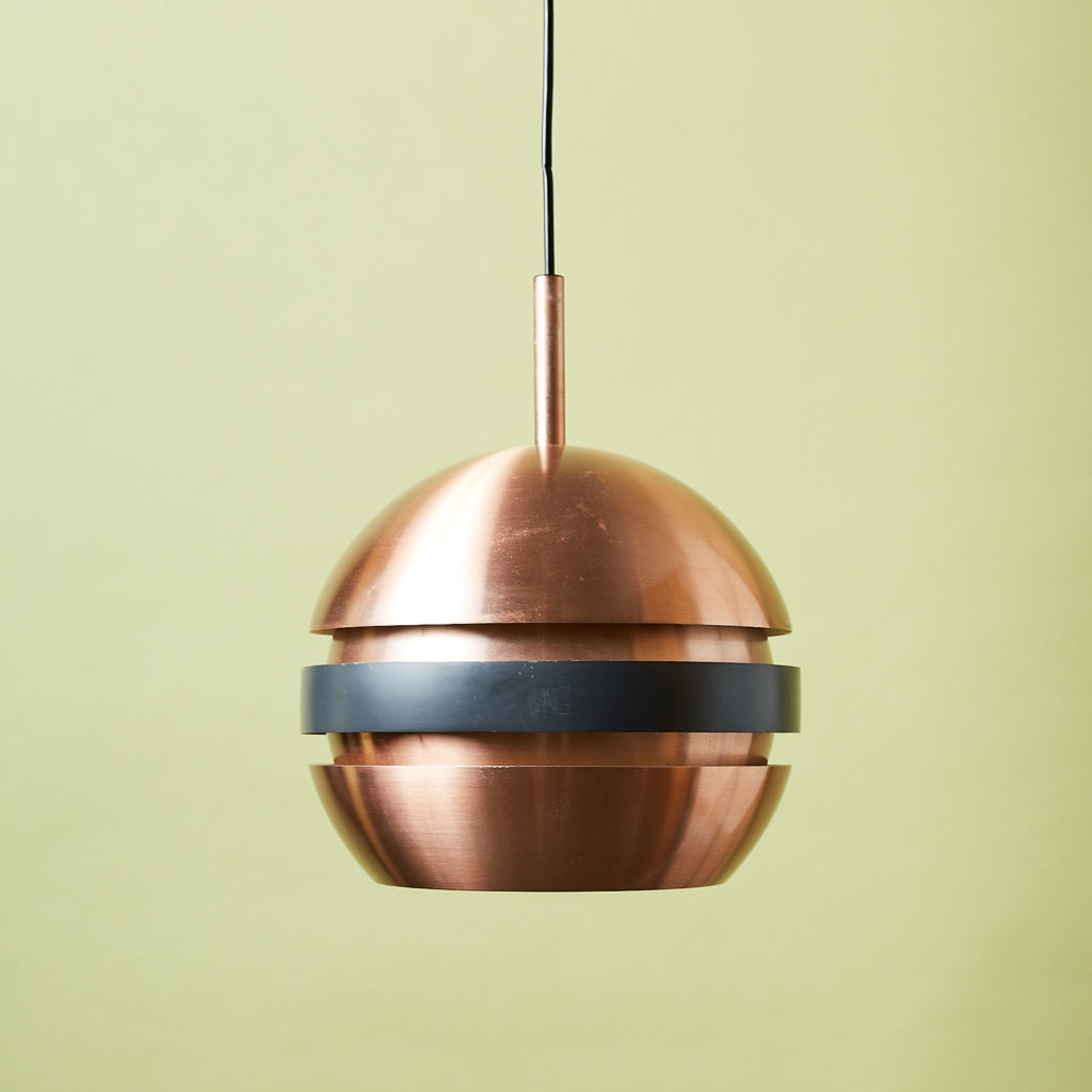 Copper ceiling light,-0