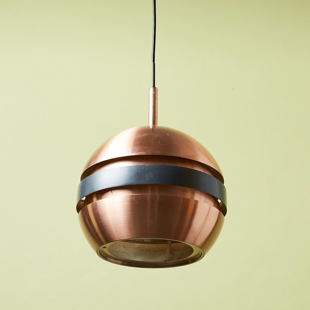 Copper ceiling light,-131292