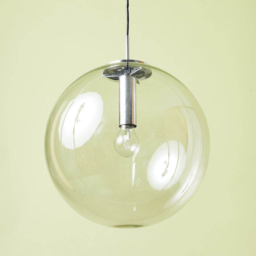 Modern glass pendant globe,-131341