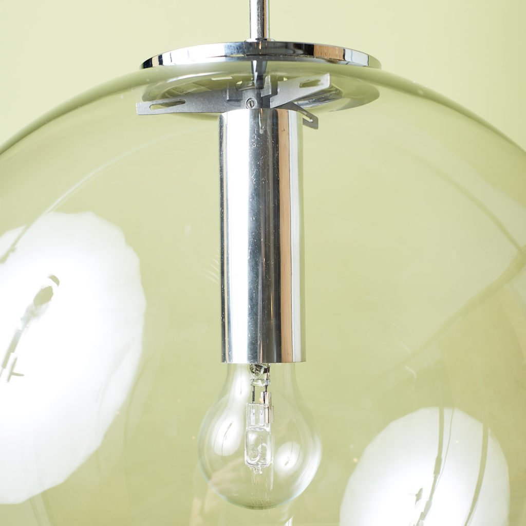 Modern glass pendant globe,-131344