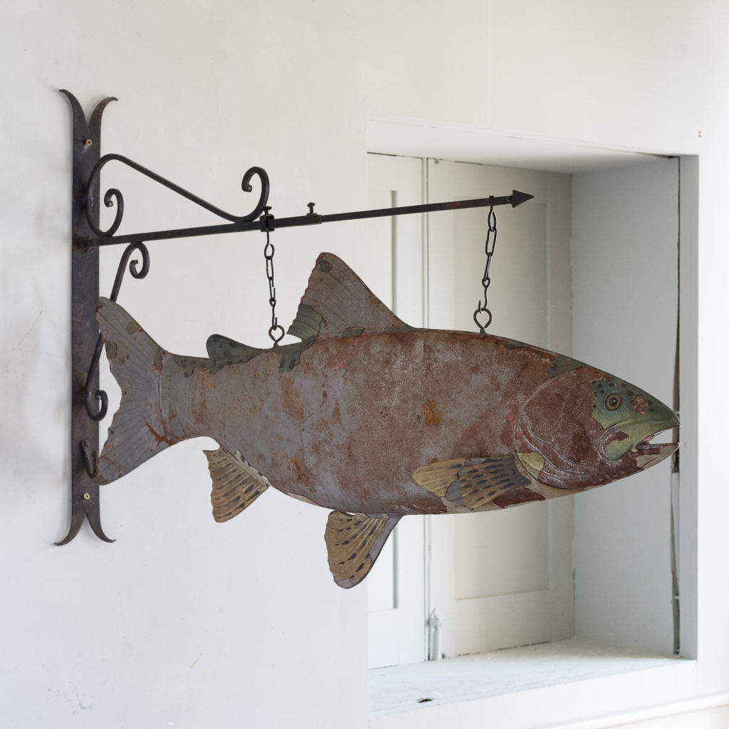 Tackle shop trade sign