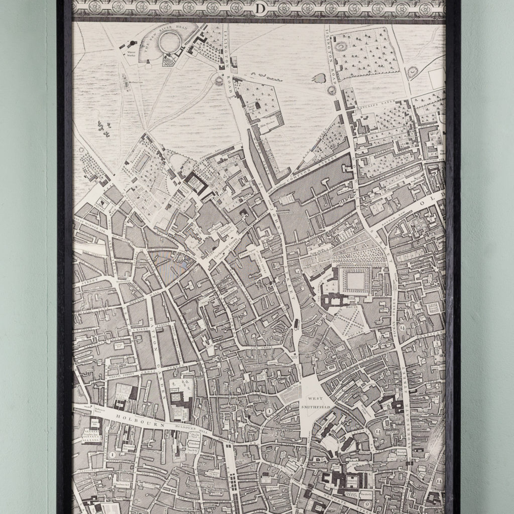 A plan of the cities of London and Westminster, and borough of Southwark,-131262