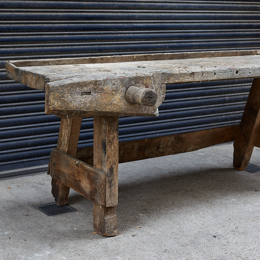 Antique carpenters bench,-131927