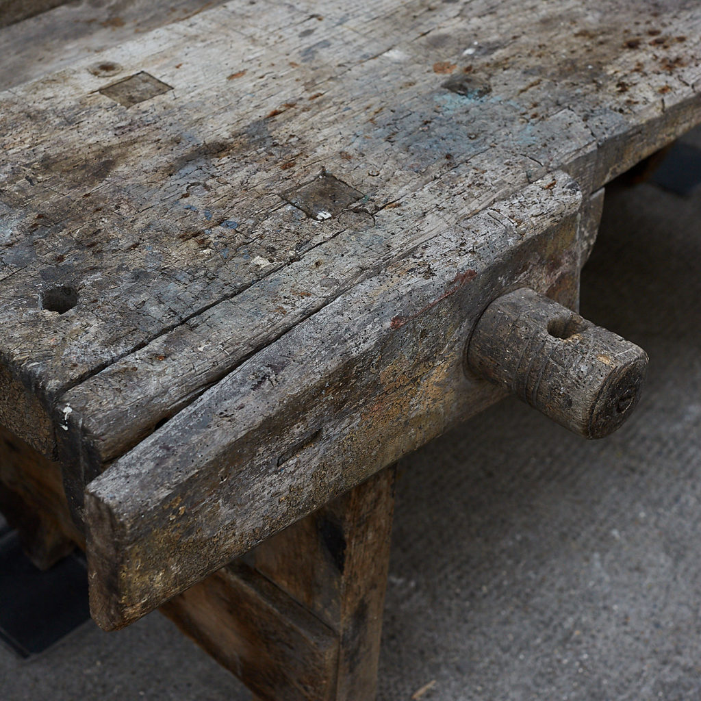 Antique carpenters bench,-131928