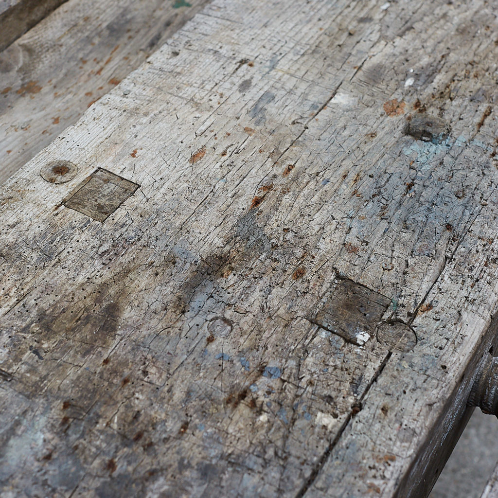 Antique carpenters bench,-131930