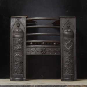 A Regency cast iron hob grate-0