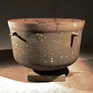 iron cauldron