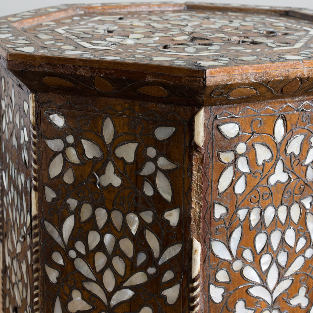 Early twentieth century Syrian octagonal occasional table, -132356