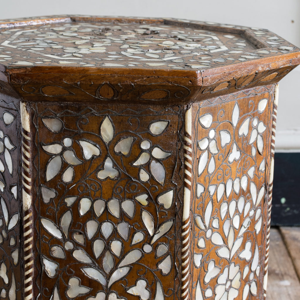 Early twentieth century Syrian octagonal occasional table, -132358