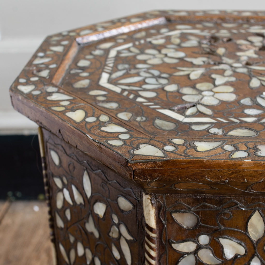 Early twentieth century Syrian octagonal occasional table, -132359