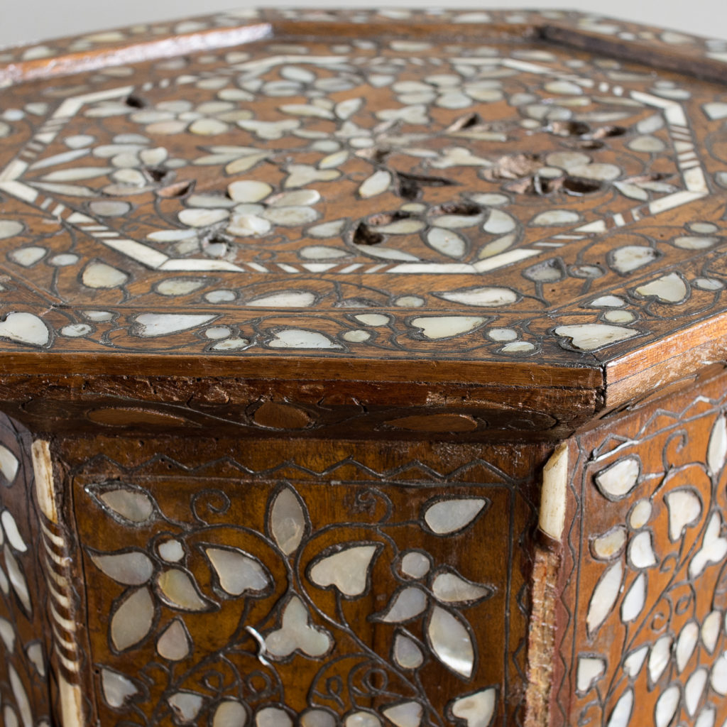 Early twentieth century Syrian octagonal occasional table, -132360