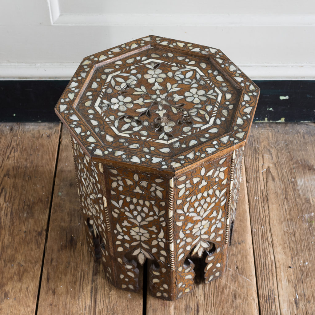 Early twentieth century Syrian octagonal occasional table, -132351