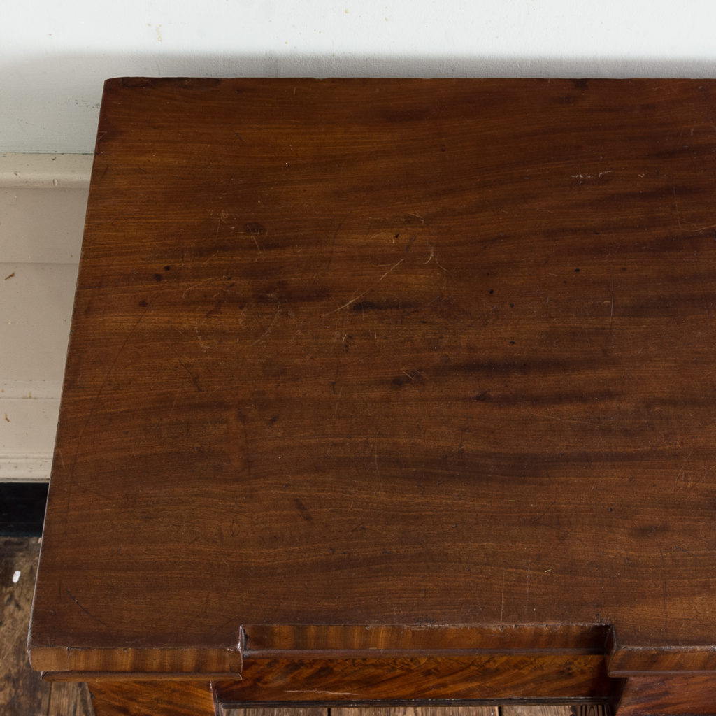 Early nineteenth century mahogany serving table, -132336