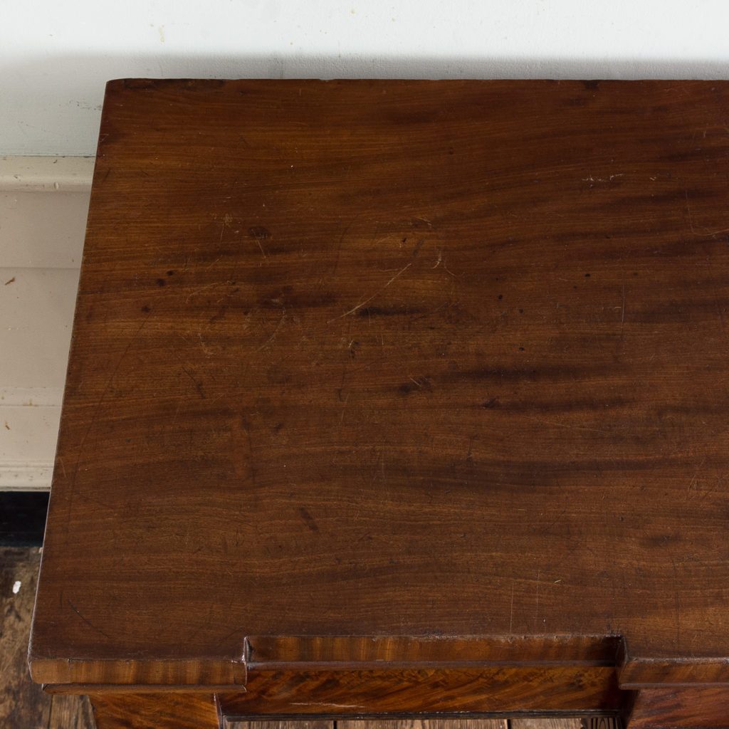 Early nineteenth century mahogany serving table, -132336