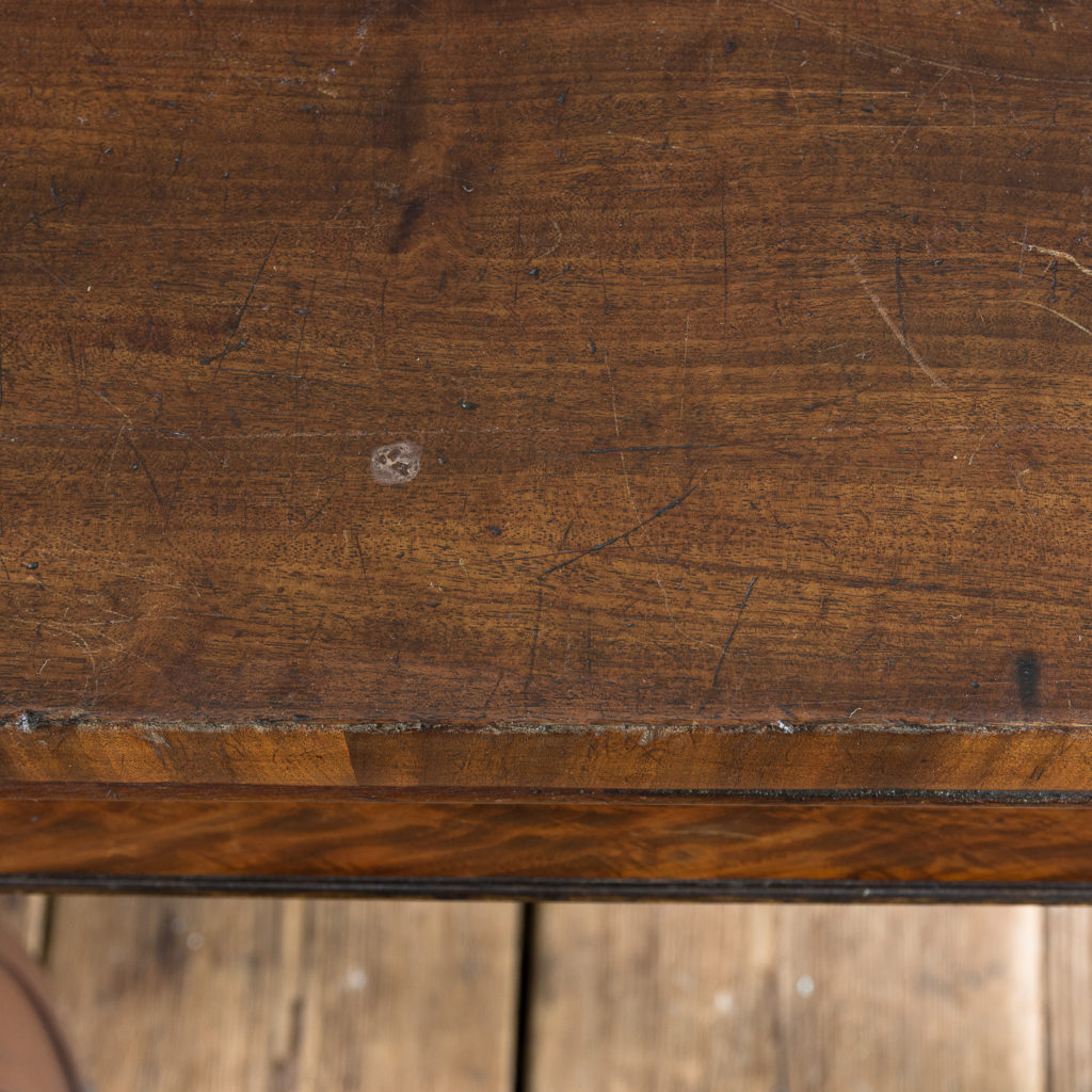 Early nineteenth century mahogany serving table, -132337