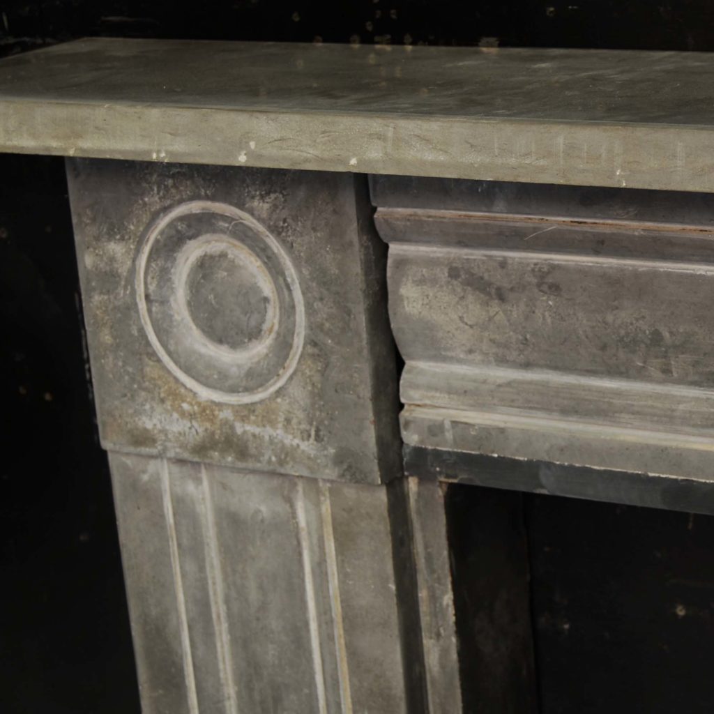 An English blue lias stone chimneypiece-132818