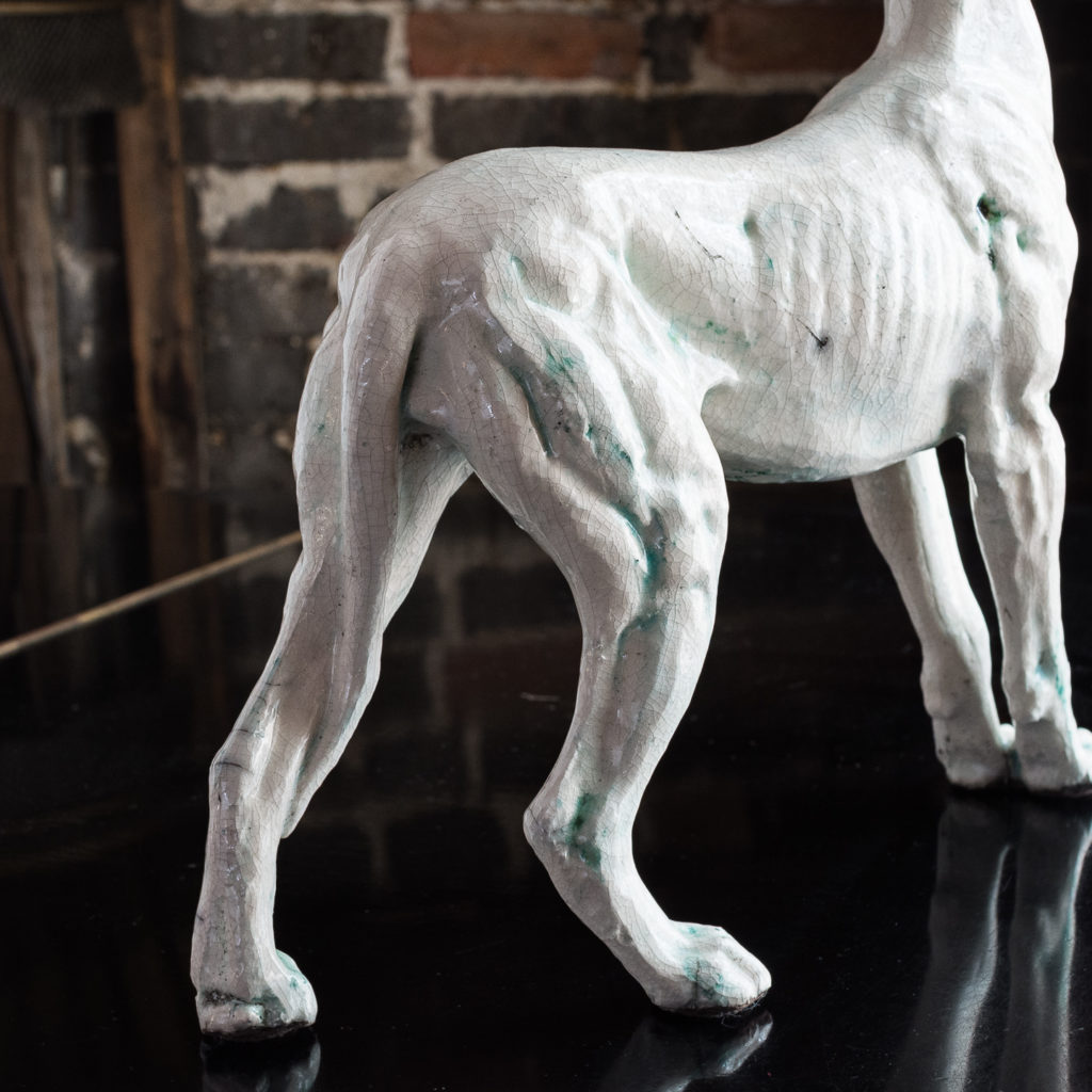 Studio pottery Great Dane,