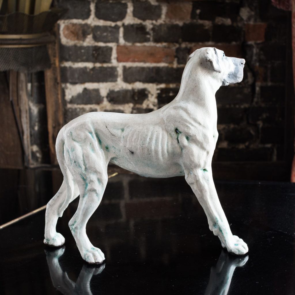 Studio pottery Great Dane,