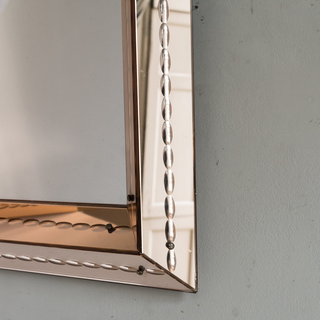 1940s Italian two-tone mirror,-133236