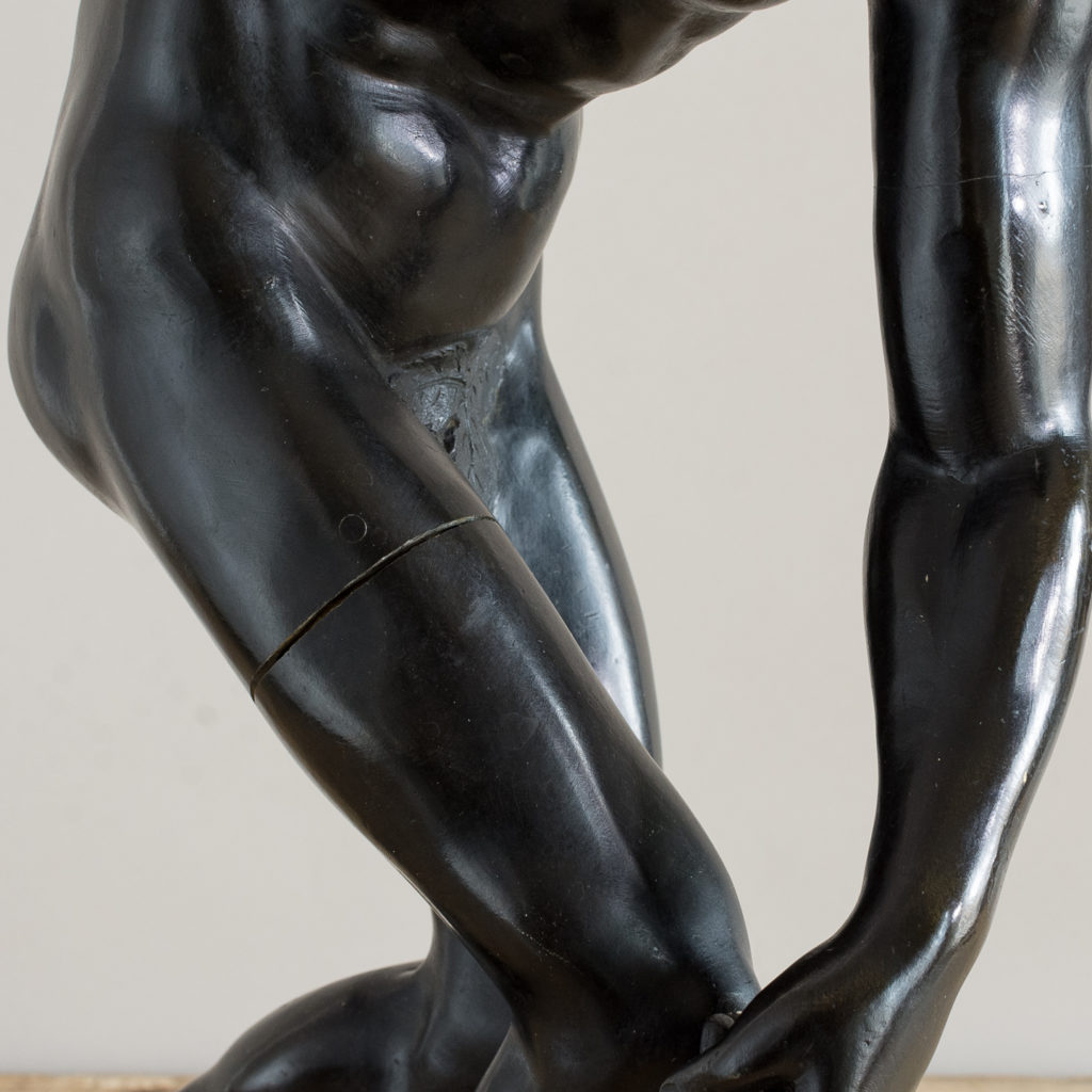 Early twentieth century Italian bronze of Discobolus,-133406